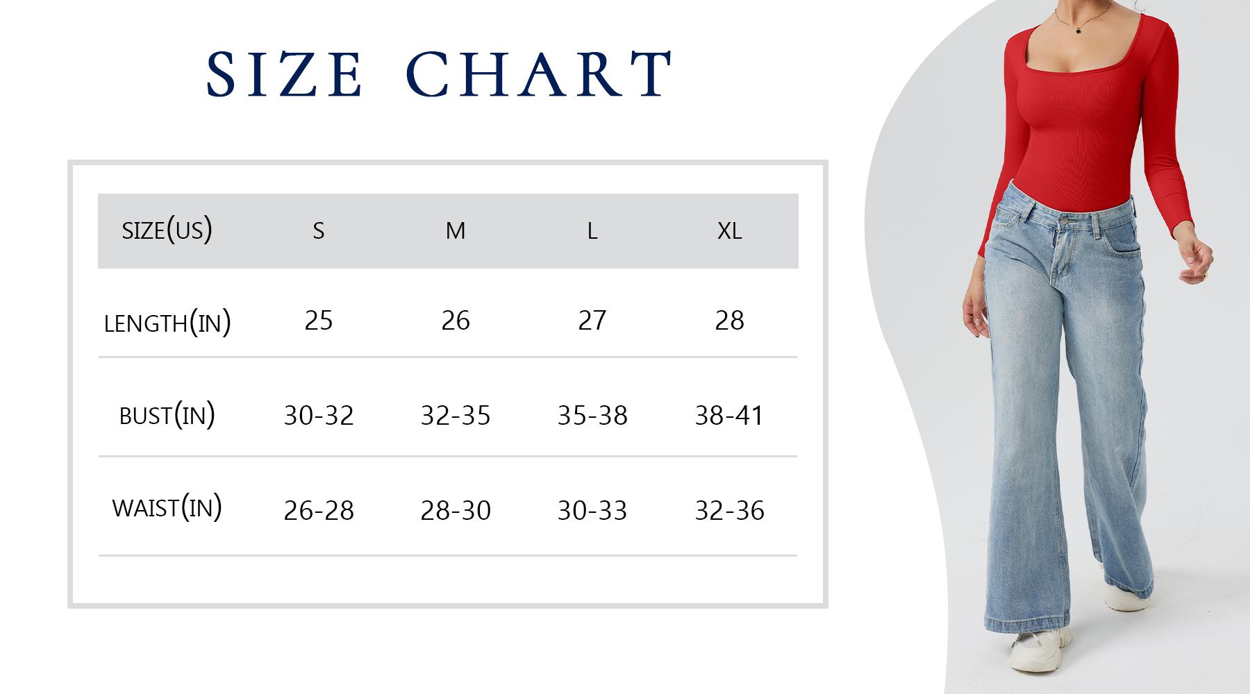 OQQ Womens 2 Piece Bodysuits Long Sleeve Square Neck Stretch Fitted Bodysuits Basic SpringStatements