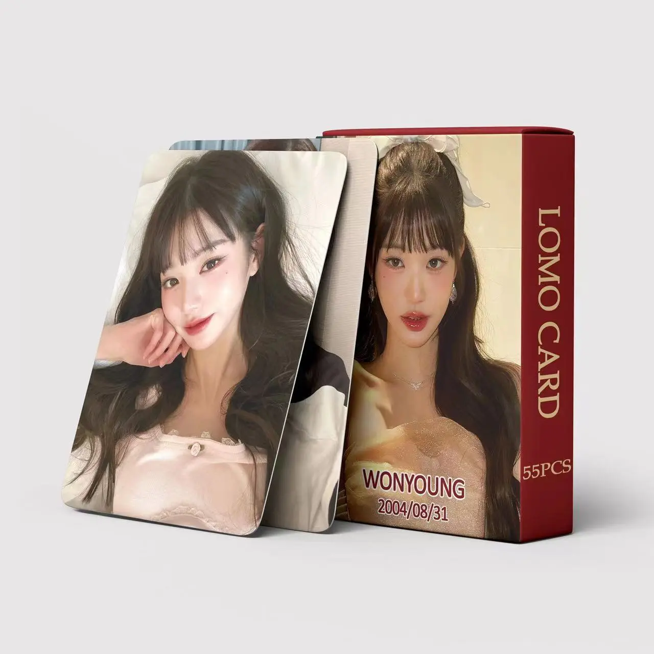 Kpop Jang Won Young Album 2024 Lomo Card Wonyoung Liz Leeseo Yujin Gaeul Girl's Collection Gift Postcard Photo Card 55pc/set