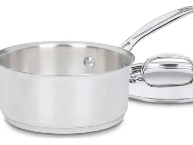 Cuisinart 1.5 Quart Saucepan w/Cover, Chef's Classic Stainless Steel Cookware Collection, 719-16