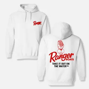 Ranger Boats Graphic Hoodie | Classic Outdoor Fishing Hoodie | Soft Cotton Comfort for Men & Women