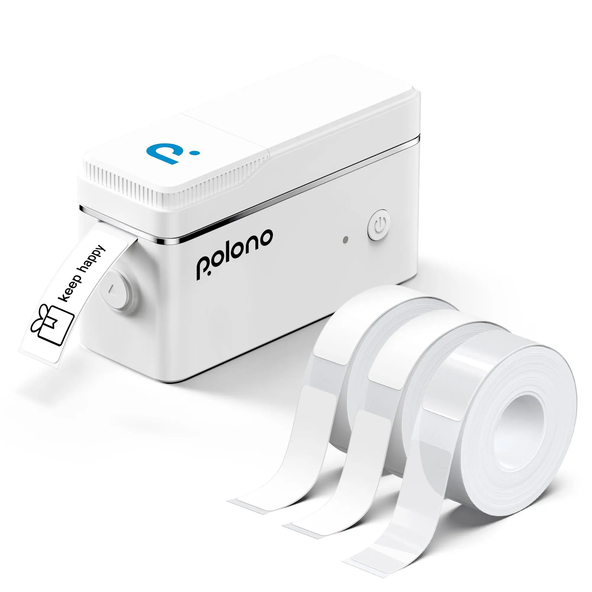 White  Printer + 3 Roll