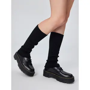 Cider [6 colors, size One Size-One Size] Solid Thin Leg Warmers