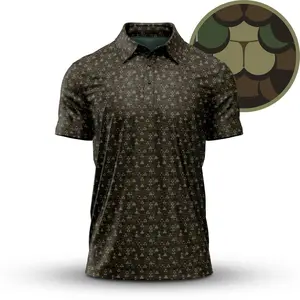 Funny Golf Polo � Unique Novelty All-Over Print, Breathable Summer Performance Shirt � All Over Print Polo
