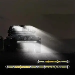 10/20 Inch LED Light Bar, LED Car Light Bar, Off Road Work Light, Suitable for 4x4 Truck ATV SUV Boat Lada Barra Light Bar, Driving Light Strip
