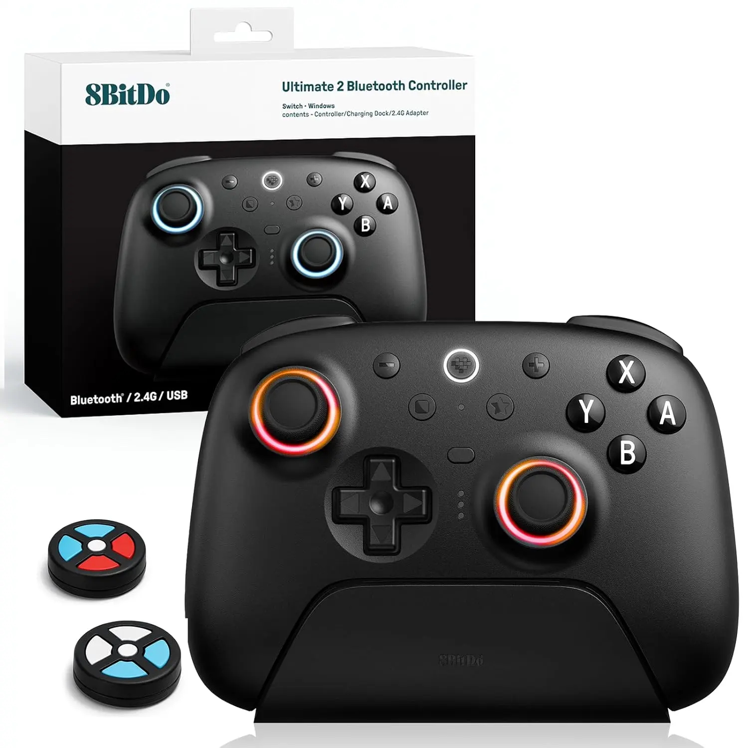 Wireless Bluetooth Ultimate 2 Gaming Controller, Black Console Accessory for Gaming & Consoles