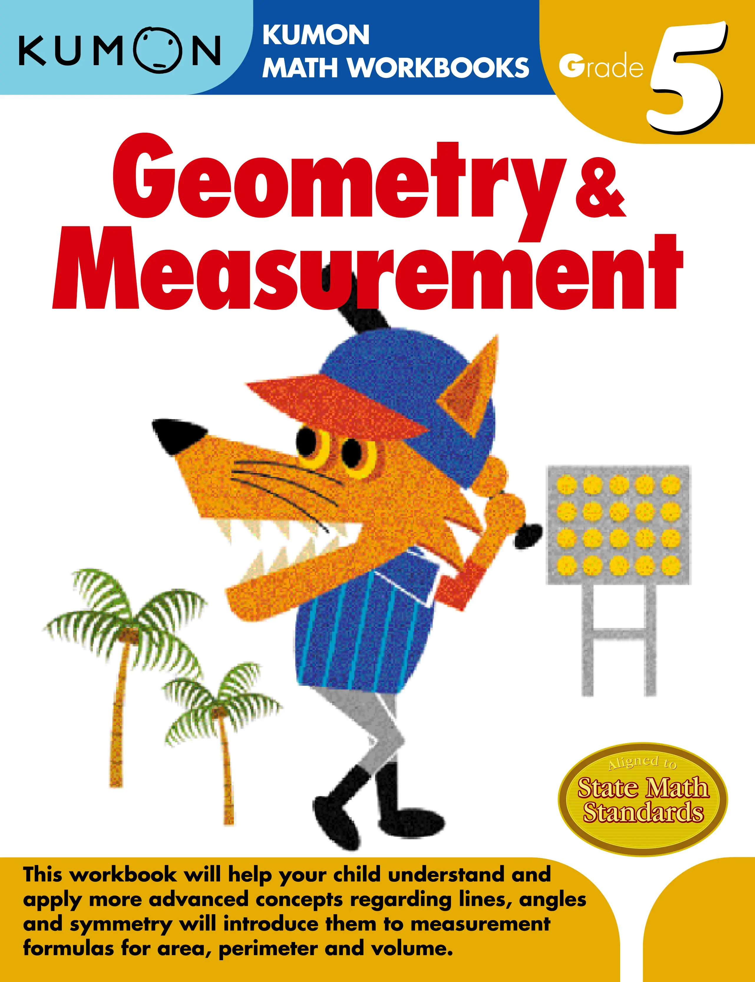 Kumon Grade 5 Geometry & Measurement Math Workbook for Advanced ...