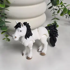 3d Printed B&W Horse