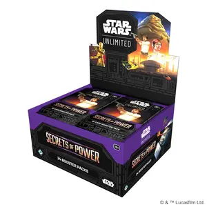 Star Wars: Unlimited: Secrets of Power - Booster Display
