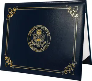 US Citizenship Certificate Holder Naturalization Certificate Cover with logol 'Certificate of Citizenship' US Citizenship Gifts