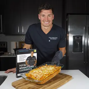 Dr Johnny's Total Weight Loss Cookbook – Simple, Healthy, Easy Recipes for Beginners, Fat Loss, High Protein, Low Carb Meals, Grocery List, Workouts, Metabolism Tips & Health Hacks by Johnny | #1 Guide to Lose Weight & Optimize Health