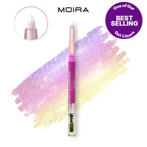Moira | Supernova Multichrome Gel Eyeliner | Smooth gel texture, Built-In Sharpener, Water & Smudge-Proof | Shade (016, Polaris) | Upto 12hrs