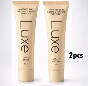 Luxe Color Changing Foundation for Women – Instantly Adapts to Your Skin Tone – Buildable Light-to-Medium,  Coverage – 12-Hour Wear – Natural Dewy Finish