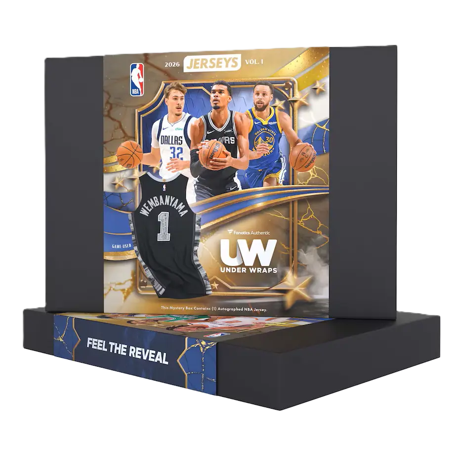 2026 Fanatics Under Wraps NBA Jersey Volume-1 (Single Mystery Box)