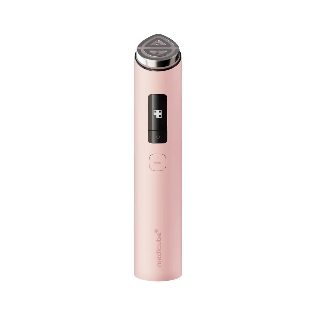 [NEW] [medicube] Booster Pro X2  - Pink / White | Visible Glow-Boosting Facial Dual Mode Device l Intensive Delivery for Long-lasting Hydration, Skin Definition & Glow Boosting l Personalized Smart Skincare Routine at HomeㅣKorean Skincare