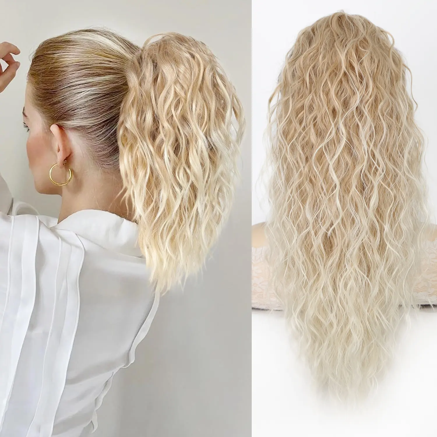 20inch Blonde to Platinum Blonde