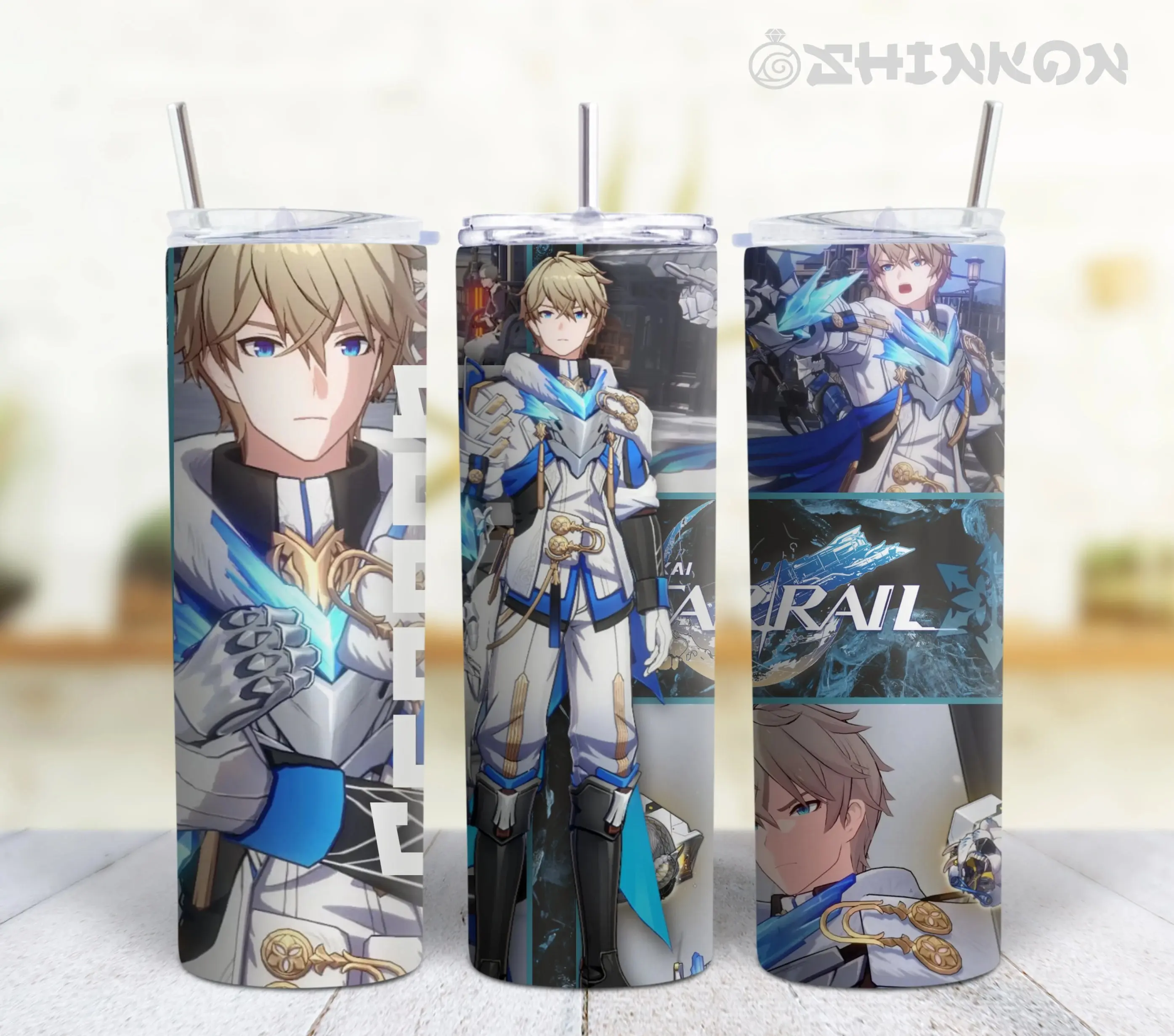Quantum Character Tumbler - Honkai: Star Rail - Inspired Design - 20 or 30oz Options - Durable Construction - , Drinkware