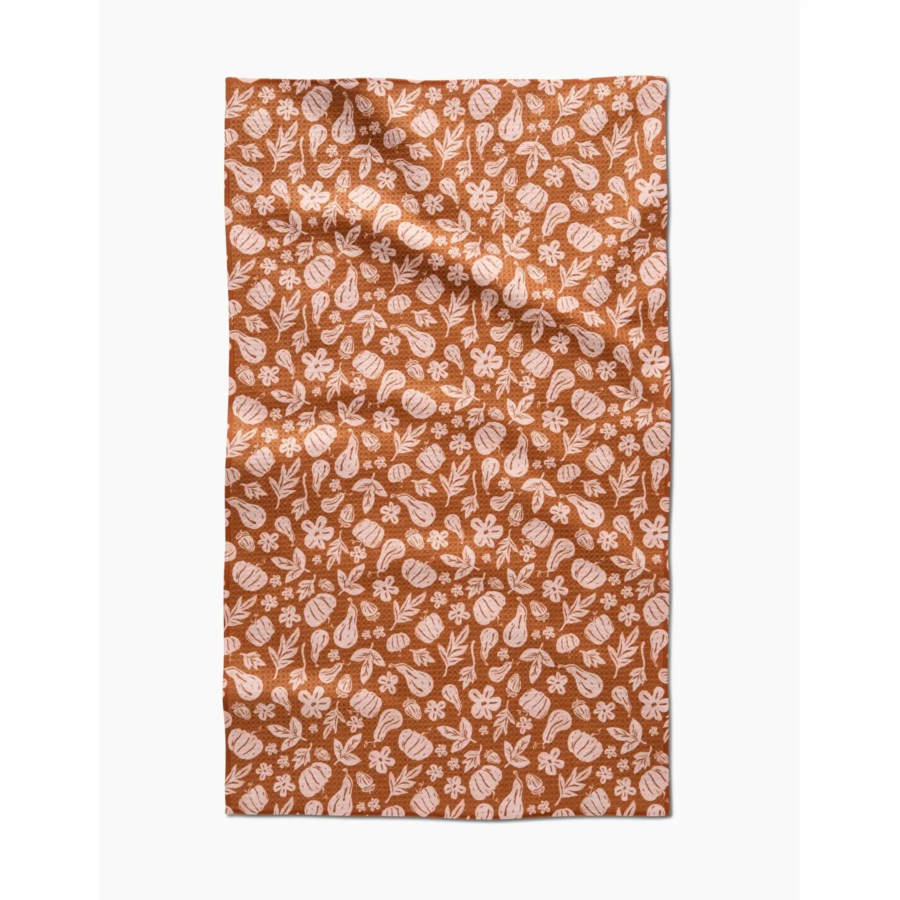 Farm Harvesting Days Geometry Tea Towel