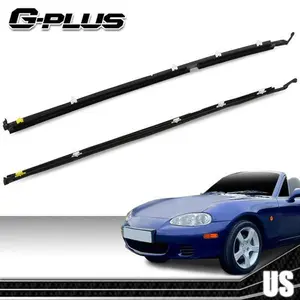 Fit For 1990-2005 Mazda Miata MX-5 Window Sweep Felts Weatherstrip Seal Kit New G-PLUS