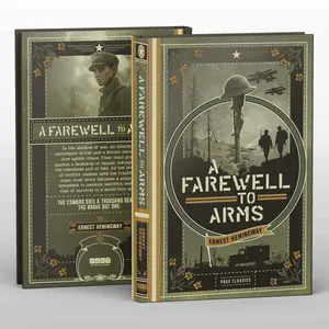 Ernest Hemingway's A Farewell to Arms - Durable Deluxe Hardcover, Classic Literature Premium Reading Edition