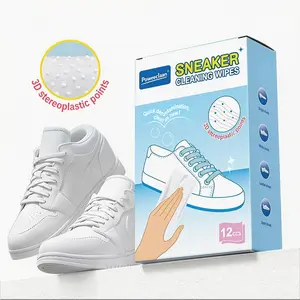 Portable everywhere Shoe Cleaning Wipes ,Cleaning & Whitening Shoes Sneaker Cleaner Disposable Cleaning Wipes, Fast Stain Remover for Sneakers, Leather Shoes,basketball running  gym shoes, glass cleaner pop window cleaner,  Footwear, Bedroom, Walking