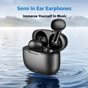 Wireless Bluetooth-compatible Earphones with Dual Microphone, Clear Calls, Strong Bass, Long Lasting Battery, Ergonomic Design, Mobile Audio Compatibility