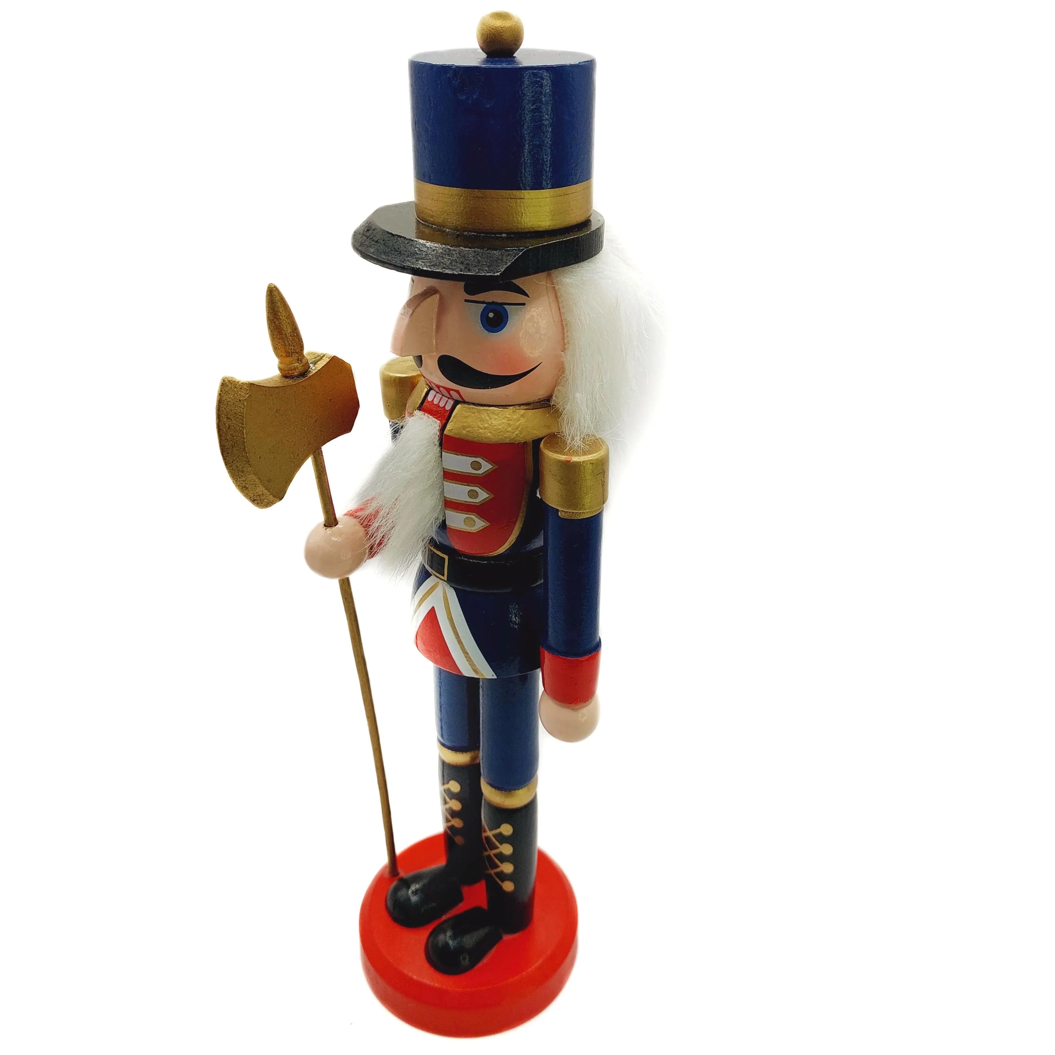 Wooden Brave Soldier Nutcracker Wizardi F07M6-13C