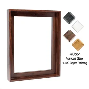 Customized sized Gallery Quality Canvas Floater Frame 1-1/4" Deep