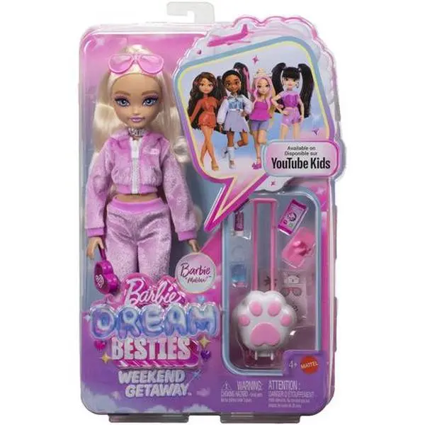 Barbie Dream Besties: Weekend Getaway Malibu  [COLLECTIBLES] Paper Doll