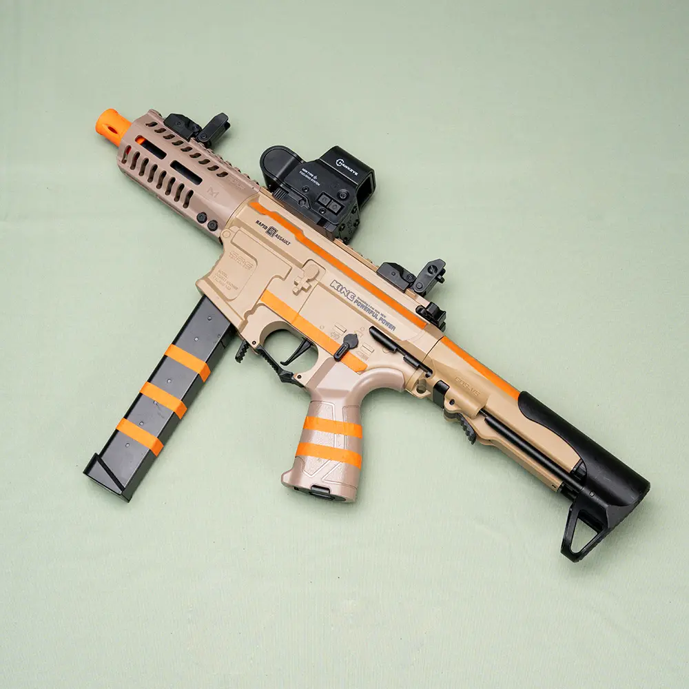 Gel Balls Blasters Toy - Fully Equipped Unisex High-Performance Blaster with Rapid Priming Fire, Single & Full-Auto Dual Shoot Modes, Ideal for Indoor/Outdoor Play