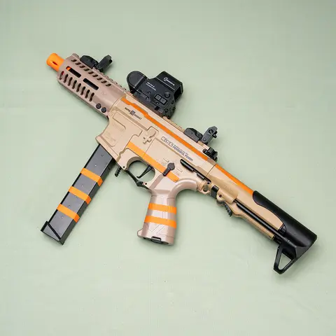 Gel Balls Blasters Toy - Fully Equipped Unisex High-Performance Blaster with Rapid Priming Fire, Single & Full-Auto Dual Shoot Modes, Ideal for Indoor/Outdoor Play