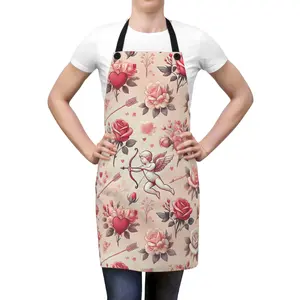 Valentines Day Cupid Apron Romantic Kitchen and Crafting Essential