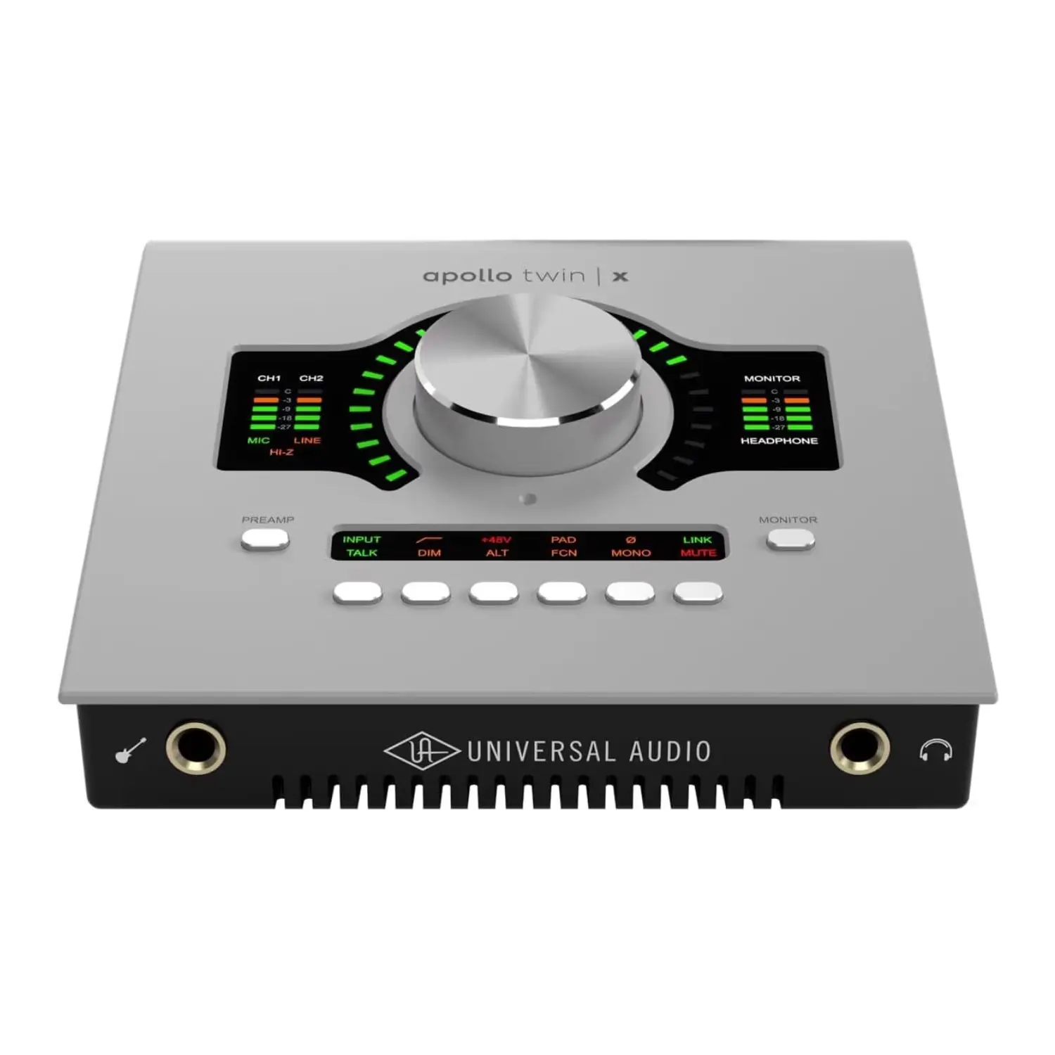 Universal Audio Apollo Twin X Duo Gen 2 Recording Interface (Essentials Plus) with Clear Cover Bundle