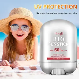 1/2 PCS Bio Sun Stick Peptide 9 Sun Stick SPF50+ PA+++ Portable Sunscreen Stick Pro UV Advanced Protection Sunscreen Stick Refreshing Non Greasy And Easy To Apply Facial Sunscreens
