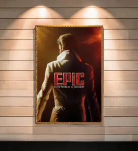 [Sale off up to 50%] [Free ship] [Frame] EPiC Elvis Presley In Concert 2026 Poster, Vintage Rock Wall Art Print
