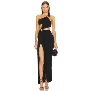 Michael Costello x REVOLVE Clementine Gown in Black