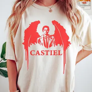 Unisex Castiel Blood Shirt Castiel TshirtCastiel TshirtCastiel T shirtCastiel shirtSupernatural Castiel TeeCastiel Merch