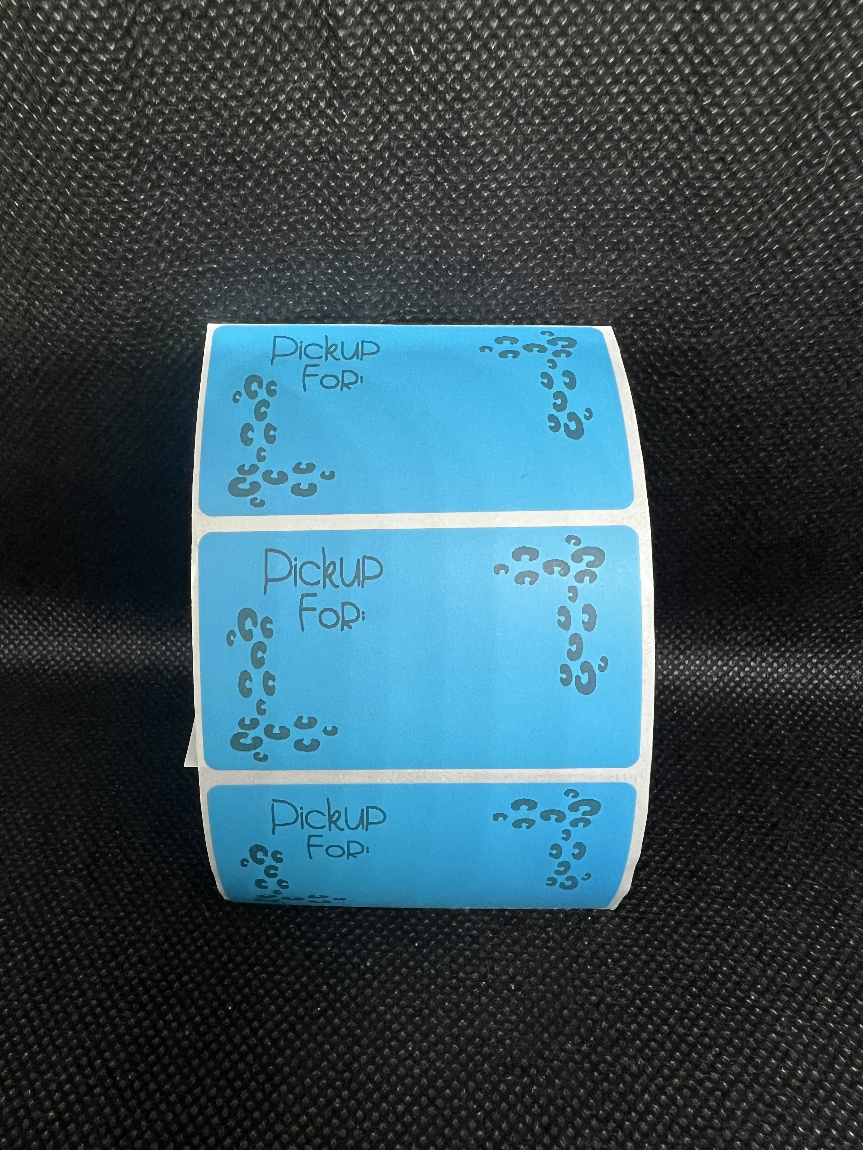 Rectangle "Pickup" Leopard Thermal Sticker