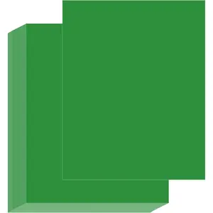 100 Sheets Green Cardstock 8.5 X 11, Thick Printer Paper 80lb/230 Gsm, Art Card Stock Paper  for Scrapbooking, Crafts, Business Cards Invitations, Diy, Menus, Crafts, Drawing Etc