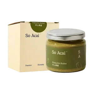 So Acai Pistachio Butter 130g - Natural Spread for Toast, Yogurt, Baking - Clean Ingredients