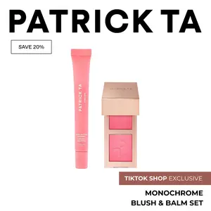 Monochrome Blush and Balm Set - Mini Major Headlines Blush Duo and Major Moisture Lip Balm