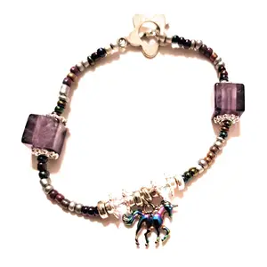Unicorn Amethyst Bracelet for Women - Elegant and Adorable