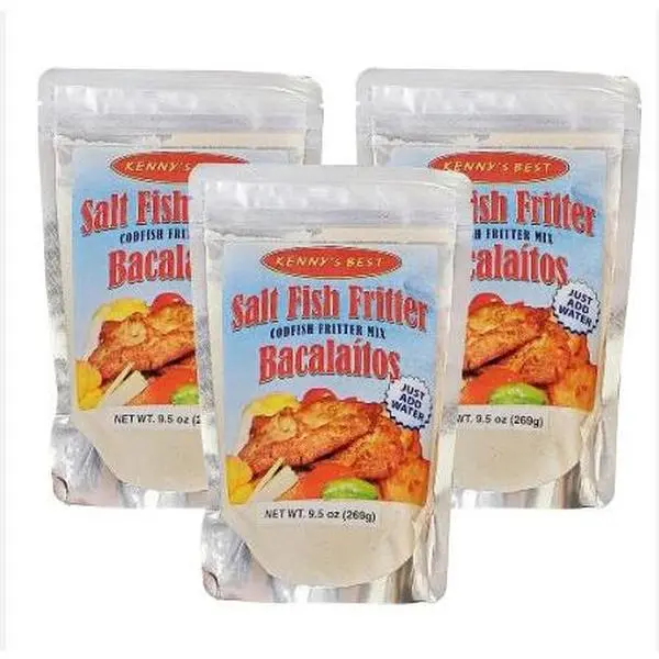 Kenny's Best Salt Fish Fritter Mix