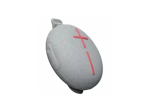 Ultimate Ears MINIROLL Ultra-Portable Waterproof Bluetooth Speaker, Big Bass, IP67 Dustproof, 131 ft (40 m) Range - Revive Grey