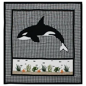 Patch Magic Quilts - Orca Super Queen Quilt 92"W x 96"L