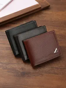 Men's PU Leather Wallet, Fashionable and Spacious, Multi-Functional, Ideal for Business, Shopping, Travel, Perfect Gift for Father and Boyfriend
