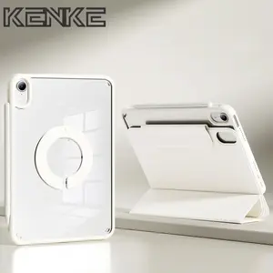 Magnetic Detachable Rotatable Tablet Case, 1 Count 360° Rotatable Tablet Protective Cover, Smart Tablet Protector for iPad, iPad Tablet Accessories