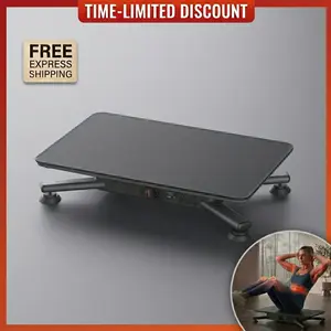 Multifunctional Vibration Plate Exercise Machine, 4-Mode Oscillation Platform for Full Body Fitness, Includes Remote & App, Ideal for Home & Office