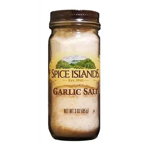 Spice Islands Garlic Salt, 3 oz. 3 Pack