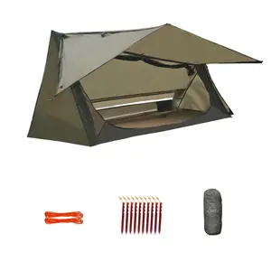 Onewind Ultralight Bivy Tent | 1 Person Backpacking Tent | Single Bivy Tent | Camping Bivy Tent | 3-Season Backpacking Tent | Budget Tent