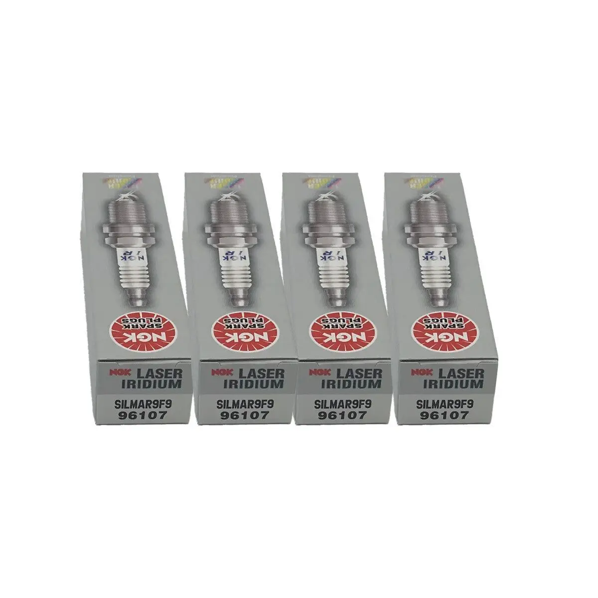 NGK Laser Iridium Spark Plug SILMAR9F9- 4 PACK